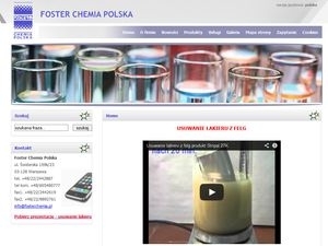 Środki do usuwania lakieru kupisz dzięki firmie FOSTER CHEMIA