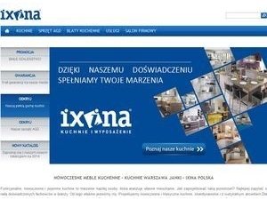 Nowoczesne i solidne meble kuchenne IXINA