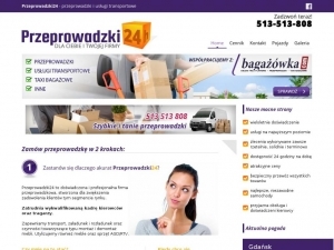 Transport rzeczy i urządzeń - przeprowadzki. Gdańsk
