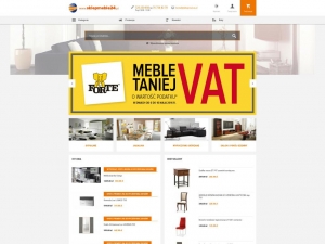 Nowoczesne sklep z atrakcyjnymi meblami